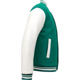 Enos - Collegejassen Heren Classic - Groen - Dikke Voering