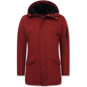 Enos - Parka Heren Winter - Rood - Model 7065