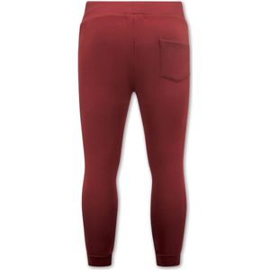 Local Fanatic - 6866 - Trainingsbroek - Bordeaux - Slim Fit