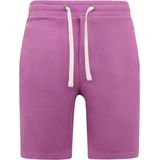 Enos - Hoodie Heren met Rits - Paars - Nette Jogging Shorts Heren - SET