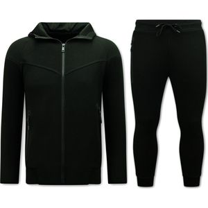 Top-Star - Huispak - Zwart - 65% Katoen, 35% Polyester - Slim Fit