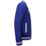 Dunne Zomer Baseball Jackets voor Heren - Blauw