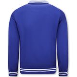 Dunne Zomer Baseball Jackets voor Heren - Blauw