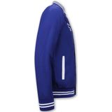 Dunne Zomer Baseball Jackets voor Heren - Blauw