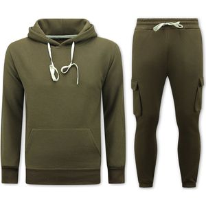 Top-Star - Trainingspakken - Bruin - Oversized Joggingpak