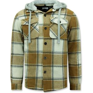 Lumber Jacket - Heren - Capuchon - Houthakkers - Polyester en Katoen