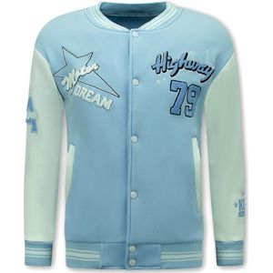 Baseball Vest Heren - College Vest - 903 - Blauw