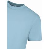 T shirt Heren Oversized - Effen T-shirt Blanco - 6530 - Bordeaux