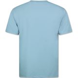 T shirt Heren Oversized - Effen T-shirt Blanco - 6530 - Bordeaux