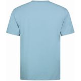 T shirt Heren Oversized - Effen T-shirt Blanco - 6530 - Bordeaux