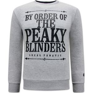 Local Fanatic - Peaky Blinders - Sweater - Grijs - LF-2617