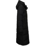 Matogla Puffer jas lang getailleerd 8606
