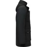 Just Key - Parka Jas - Zwart - Heren - Met Capuchon