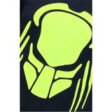 T-shirt Heren met Opdruk - Predator Neon Print - Blauw