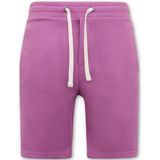 Local Fanatic - Korte Jogging Broek - Antiek Roze - Regular Fit