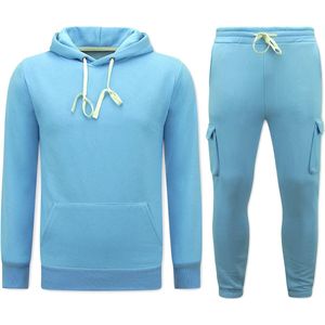 Top-Star - Joggingpak - Oversized - Blauw - Dik Geweven