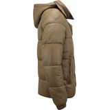 Local Fanatic - 8055 - Puffer Jacket - Bruin - Warme Winterjas Heren