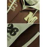 Enos - Baseball Jas - Bruin - 100% Polyester - Oversized