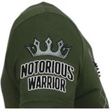 King Notorious - Zomer T shirt Mannen - 6324G - Groen