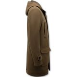 Parka Heren Winterjas - Mantel Jas Heren - Lange jas heren - 8931 - Bruin