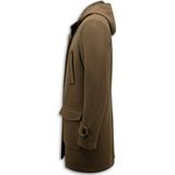 Parka Heren Winterjas - Mantel Jas Heren - Lange jas heren - 8931 - Bruin