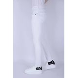 Local Fanatic - Slim Fit Jeans - Wit - Denimweefsel