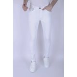 Local Fanatic - Slim Fit Jeans - Wit - Denimweefsel