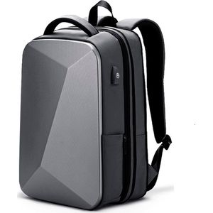 YourGoods - Rugzak - Spar Voor 15.6 inch Laptop - Schoudertas - Reistas - School Rugzakken - Anti Diefstal - Waterdichte 1.3kg - 5013 - USB Opladen - Capaciteit 20-35L - Grootte 12*32*45 cm - Grijs Upgraden