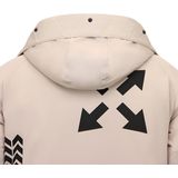 Winterjas Heren Parka - Gewatteerde Jassen Heren - 9803 - Beige Jas