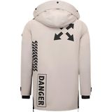 Winterjas Heren Parka - Gewatteerde Jassen Heren - 9803 - Beige Jas