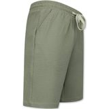 Enos Ribbed oversized shirt zomer set