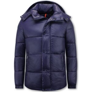 Local Fanatic - Puffer Jacket - Winterjassen - Donker Blauw - Waterdicht