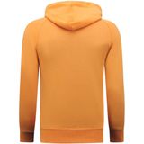 Hoodie Heren - Trui met Capuchon - Oranje