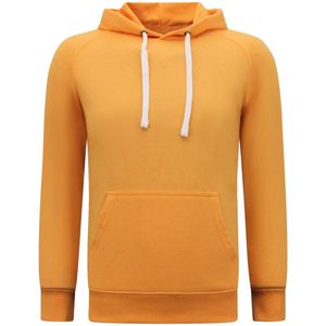 Hoodie Heren - Hoodie met Capuchon - Apricot