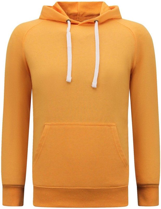 Hoodie Heren - Trui met Capuchon - Oranje