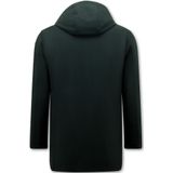 Enos - 8518 - Parka - Zwart - Polyester - Tweedelige Jas