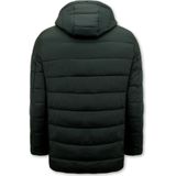 Enos - 8518 - Parka - Zwart - Polyester - Tweedelige Jas