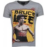 Bruce Lee Hunter - T-shirt - Grijs