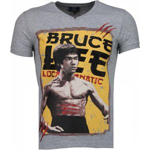 Bruce Lee Hunter - T-shirt - Grijs