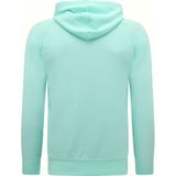 Hoodie Heren - Urban Classic Basic Hoodie - Mint Groen