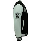 Local Fanatic - College Jacket - Baseball Jacket - Zwart