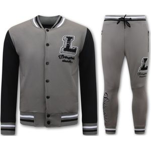 Top-Star - 2822 - Huispak - Grijs - Tracksuit Heren Volwassenen