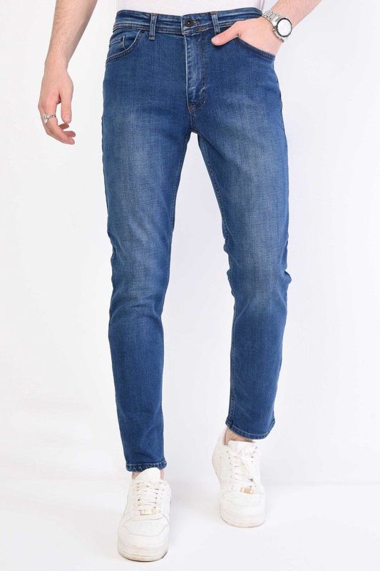 Heren Regular Fit Jeans - DP23-NW - Blauw