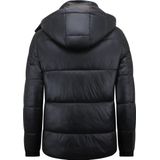 Urban Classics - Mixed Doudoune - Damesjas - Zwart - Gewatteerd, Verstelbare Capuchon, 2 Zijzakken
