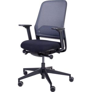 FIRMSEATS Office Pro Ergonomische Bureaustoel | 4D Armleggers - Verstelbare zitdiepte & lendensteun - Geschikt voor alle vloeren