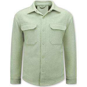 Enos - 501 - Overshirt - Beige - Heren met Zakken
