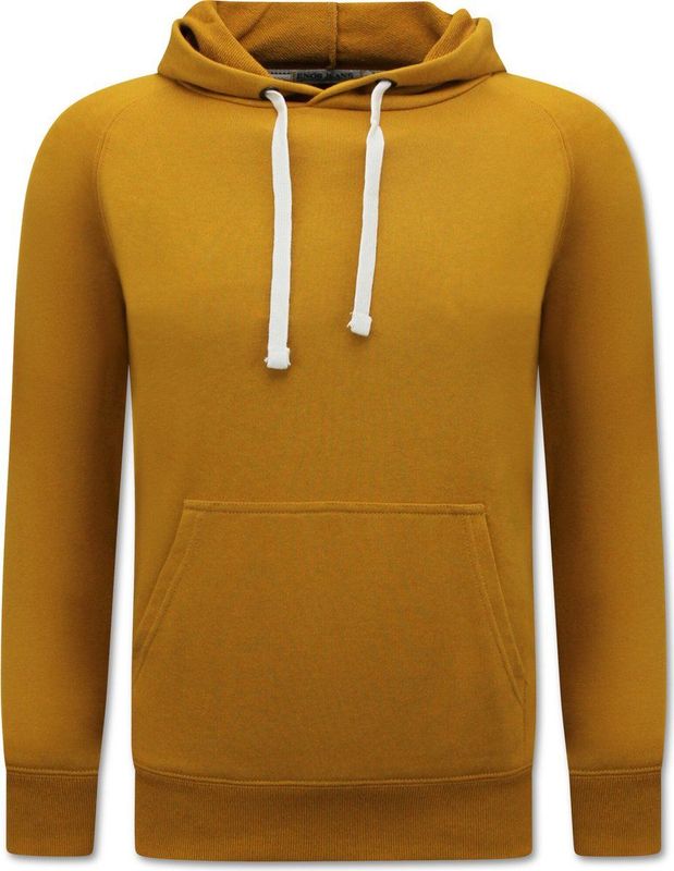 Hoodie Heren - Hooded Sweater - Bruin
