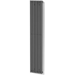 Sol Designradiator | 33,5x180 cm Donkergrijs 1049 Watt Aluminium Centrale verwarming