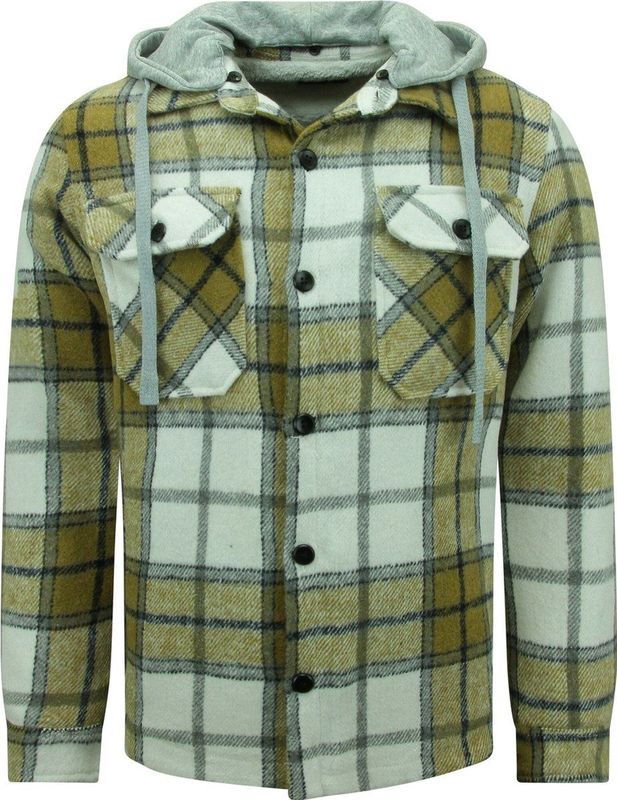 Enos - Houthakkers Vest - Met Capuchon - Half Lang - Slim Fit