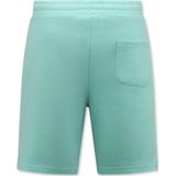 Hoodie Heren - Joggingshort Heren - SET - Mint Groen